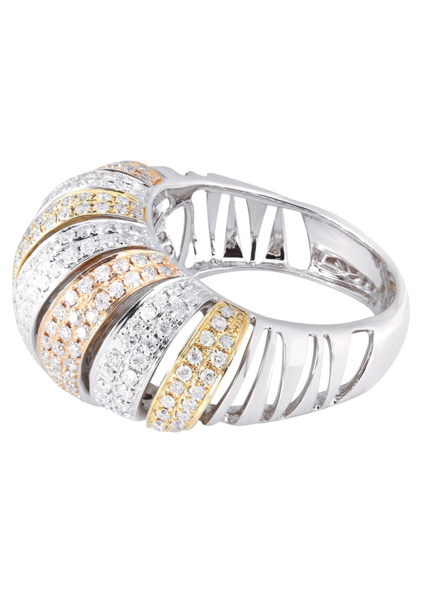 14K Ladies Diamond Cocktail Ring | 1.57 Carats | 8.45 Grams