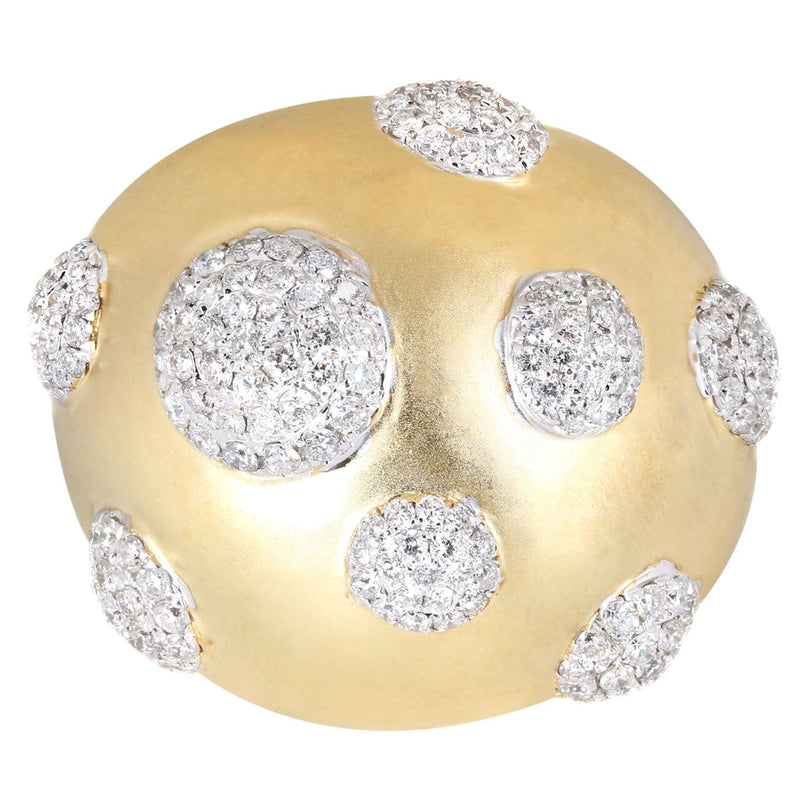14K Ladies Diamond Cocktail Ring | 1.56 Carats | 17.25 Grams