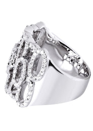 14K Ladies Diamond Cocktail Ring | 0.88 Carats | 12.41 Grams