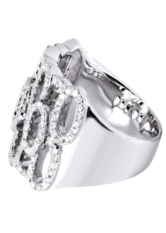 14K Ladies Diamond Cocktail Ring | 0.88 Carats | 12.41 Grams