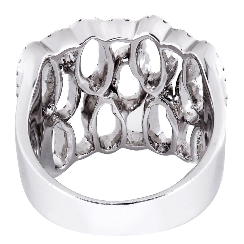 14K Ladies Diamond Cocktail Ring | 0.88 Carats | 12.41 Grams