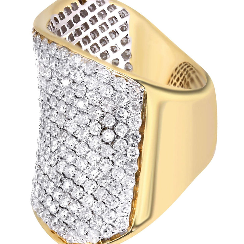 14K Ladies Diamond Cocktail Ring | 4.09 Carats | 14.87 Grams