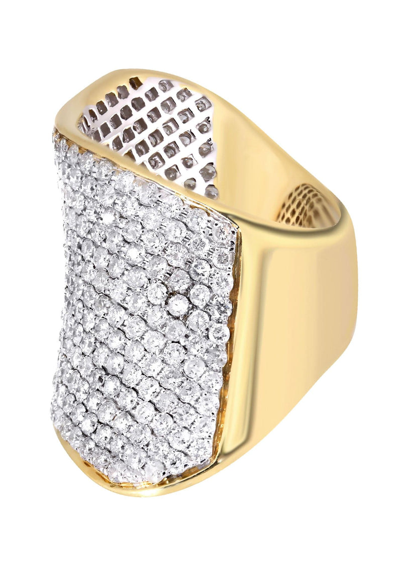 14K Ladies Diamond Cocktail Ring | 4.09 Carats | 14.87 Grams