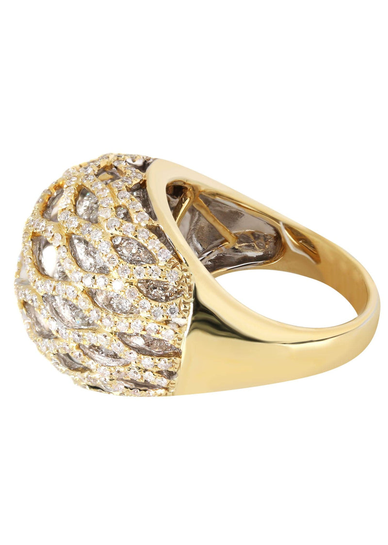 14K Ladies Diamond Cocktail Ring | 3.63 Carats | 13.65 Grams