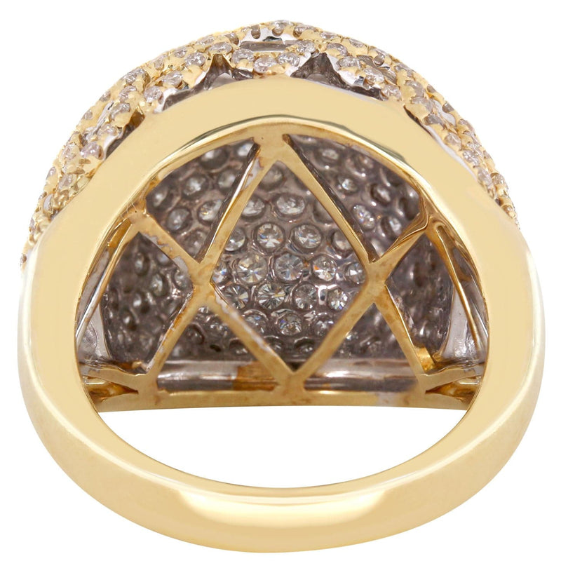 14K Ladies Diamond Cocktail Ring | 3.63 Carats | 13.65 Grams