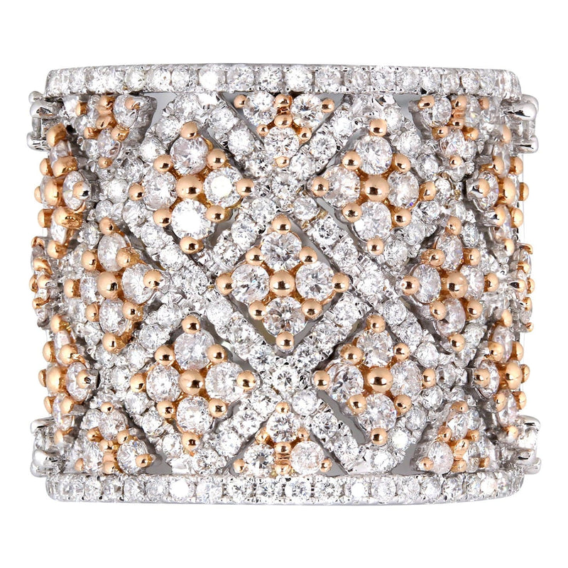 14K Ladies Diamond Cocktail Ring | 2.71 Carats | 13.58 Grams