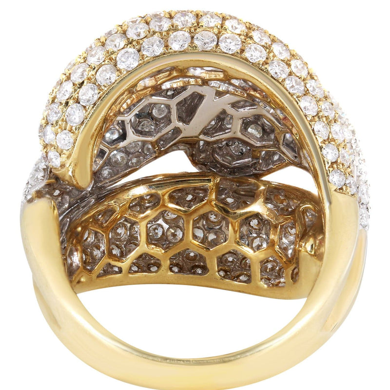 14K Ladies Diamond Cocktail Ring | 5.18 Carats | 13.3 Grams