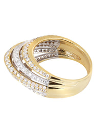 14K Ladies Diamond Cocktail Ring | 1.70 Carats | 6.79 Grams