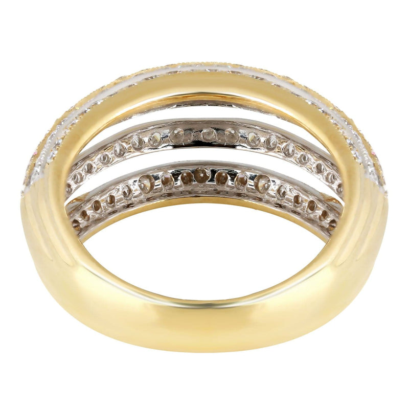 14K Ladies Diamond Cocktail Ring | 1.70 Carats | 6.79 Grams