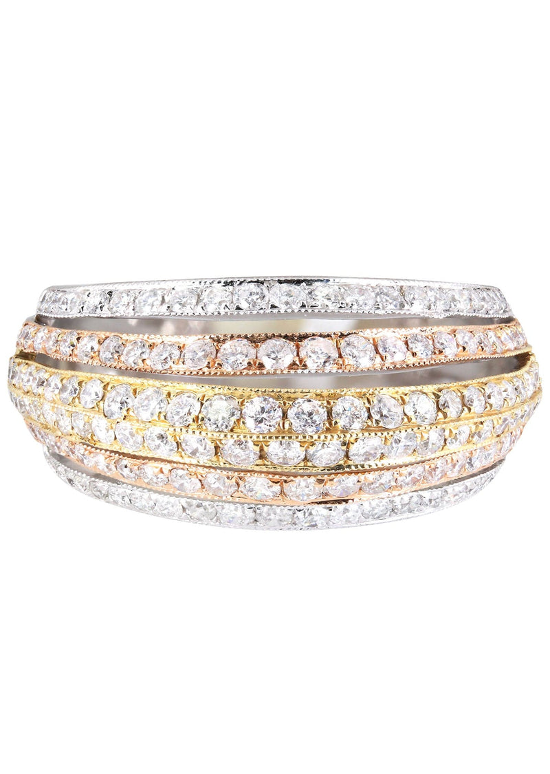14K Ladies Diamond Cocktail Ring | 1.73 Carats | 6.56 Grams