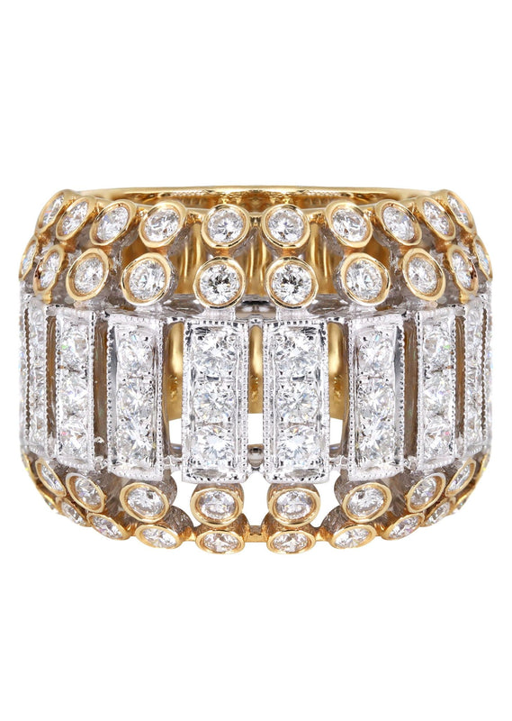 14K Ladies Diamond Cocktail Ring | 2.41 Carats | 15.69 Grams