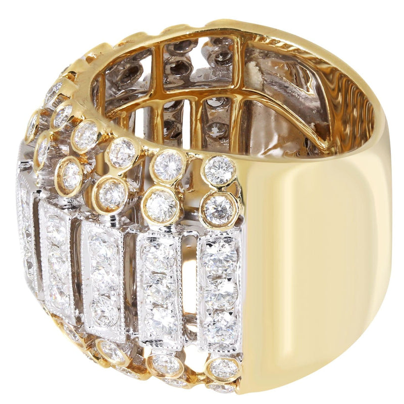 14K Ladies Diamond Cocktail Ring | 2.41 Carats | 15.69 Grams