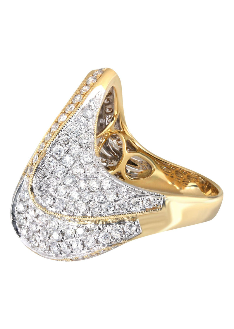 14K Ladies Diamond Cocktail Ring | 2.78 Carats | 10.23 Grams