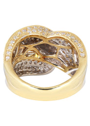 14K Ladies Diamond Cocktail Ring | 1.85 Carats | 12.13 Grams