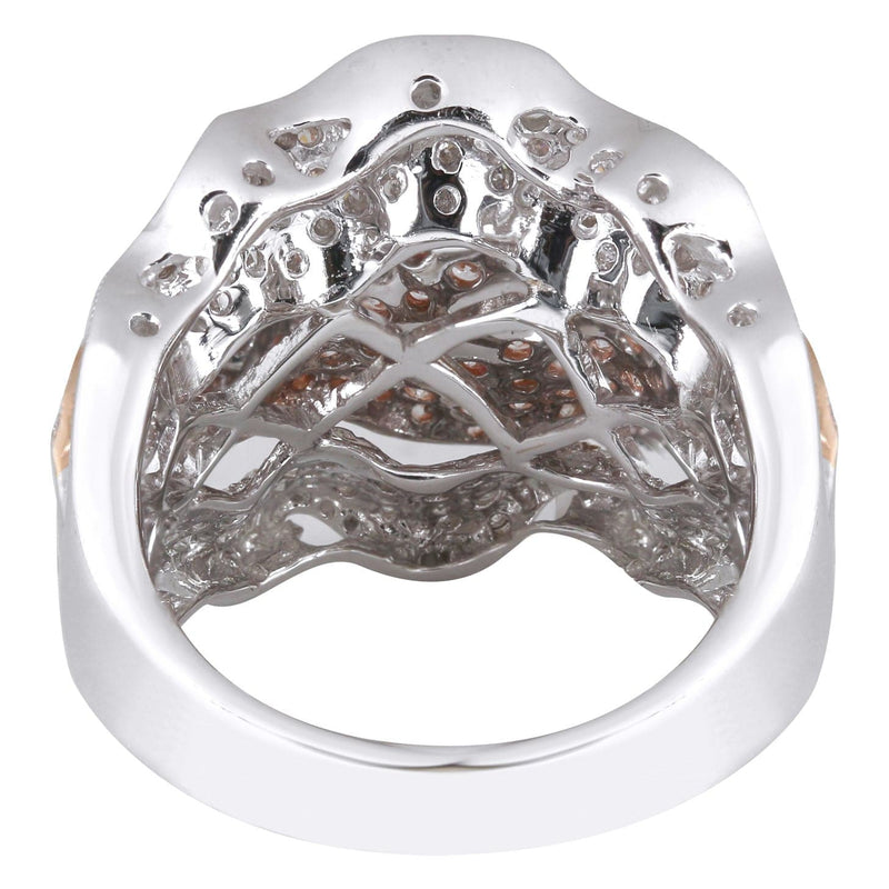 14K Ladies Diamond Cocktail Ring | 2.84 Carats | 12.36 Grams