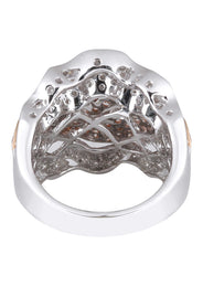14K Ladies Diamond Cocktail Ring | 2.84 Carats | 12.36 Grams