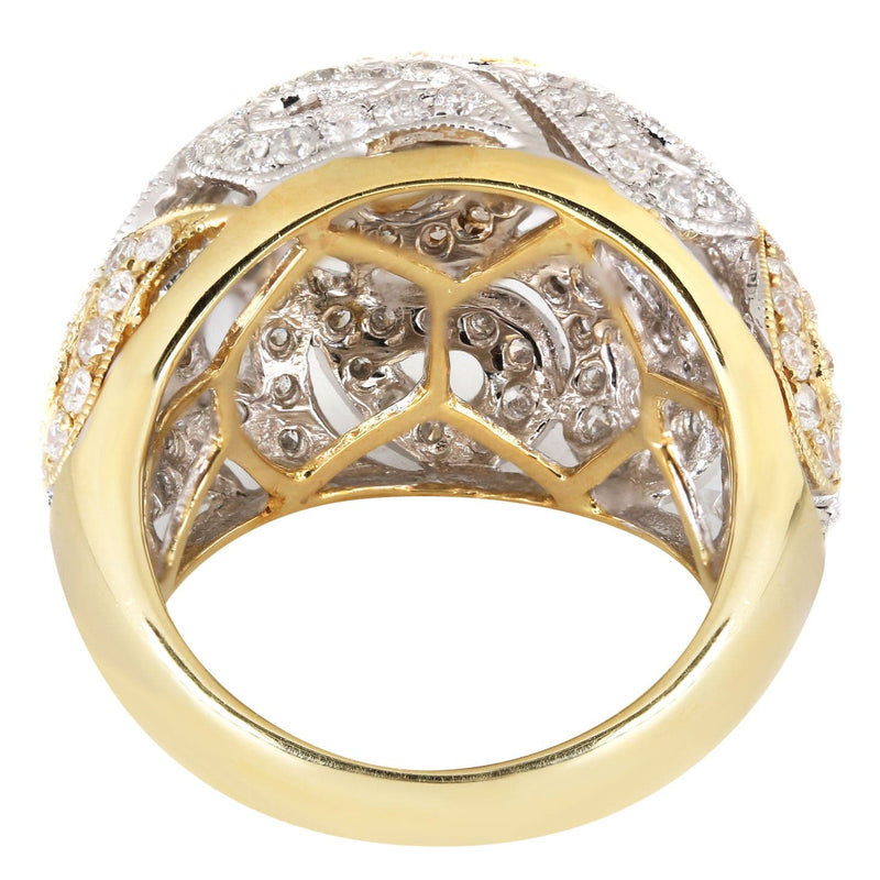 14K Ladies Diamond Cocktail Ring | 2.91 Carats | 12.94 Grams