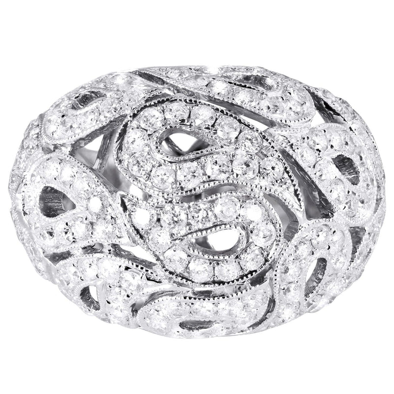 14K Ladies Diamond Cocktail Ring | 2.83 Carats | 13.02 Grams