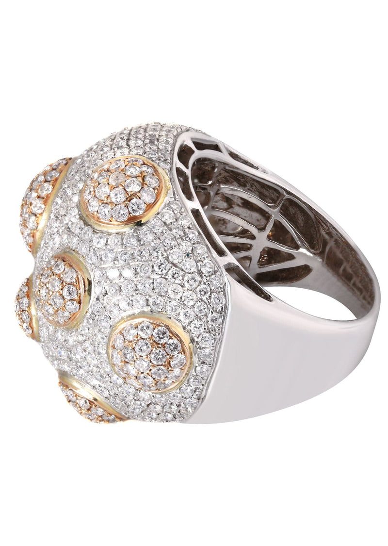 14K Ladies Diamond Cocktail Ring | 4.13 Carats | 14.91 Grams