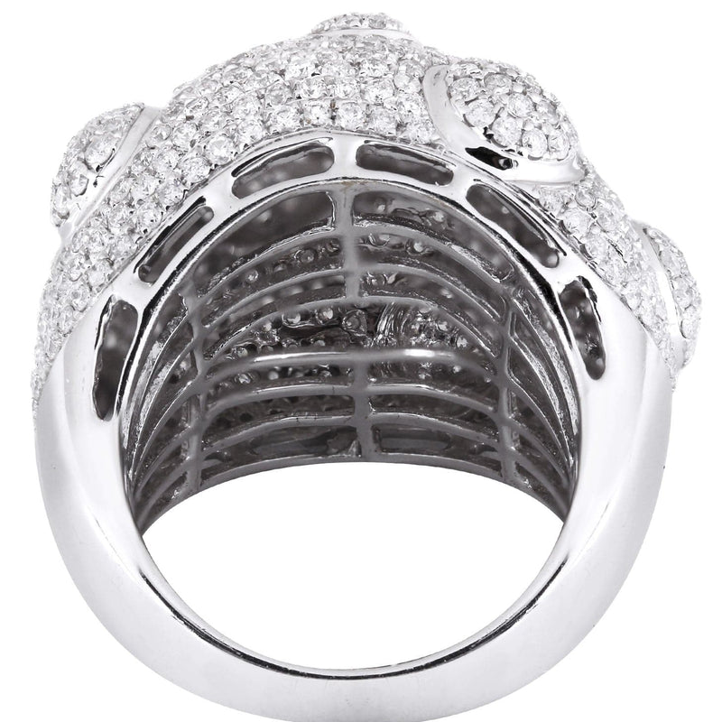 14K Ladies Diamond Cocktail Ring | 4.15 Carats | 15.54 Grams
