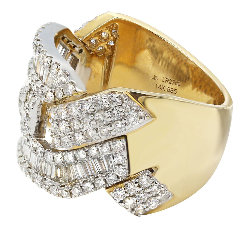 Mens Diamond Ring | 2.16 Carats | 12.07 Grams