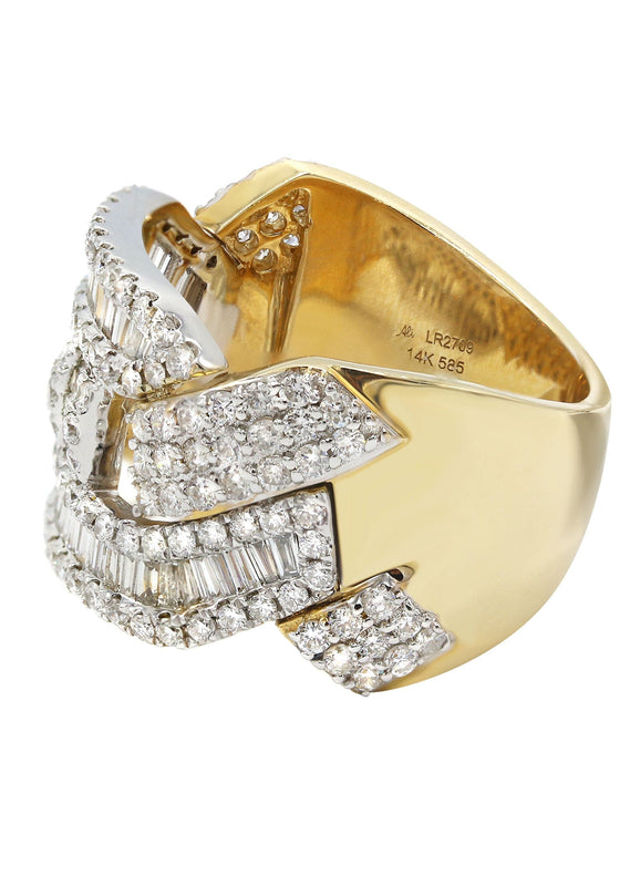 Mens Diamond Ring | 2.16 Carats | 12.07 Grams