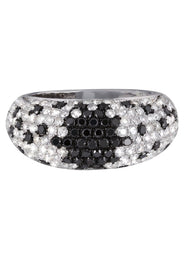 14K Ladies Black Diamond Cocktail Ring | 2.48 Carats | 6.69 Grams