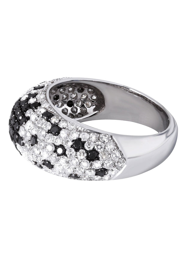 14K Ladies Black Diamond Cocktail Ring | 2.48 Carats | 6.69 Grams