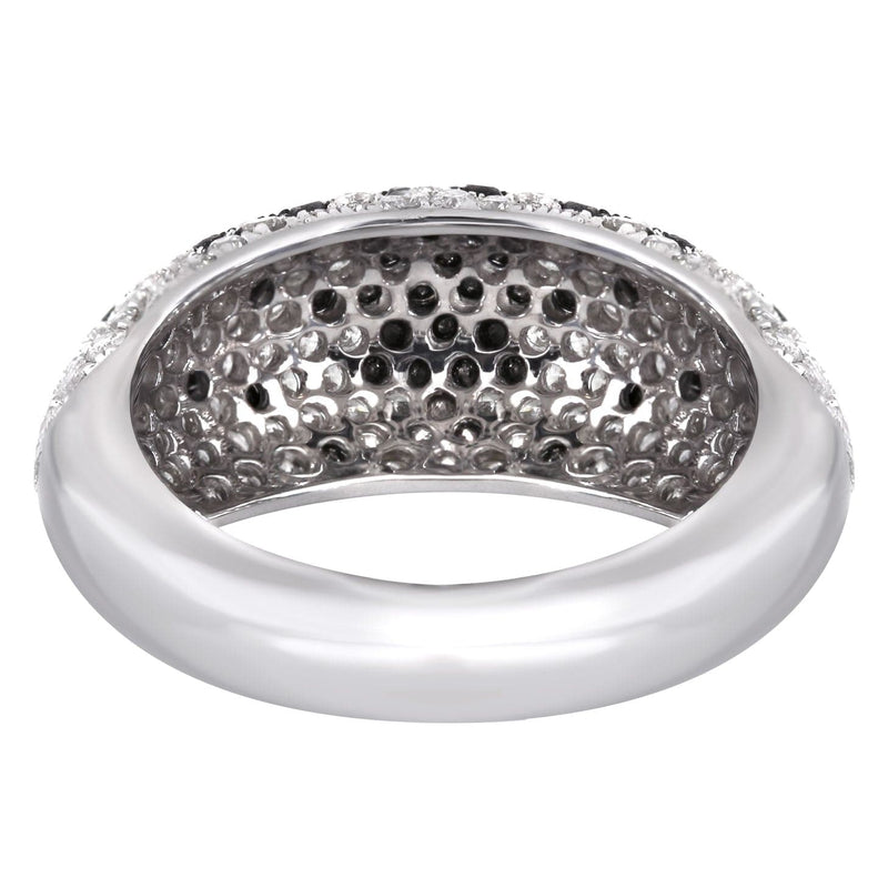 14K Ladies Black Diamond Cocktail Ring | 2.48 Carats | 6.69 Grams