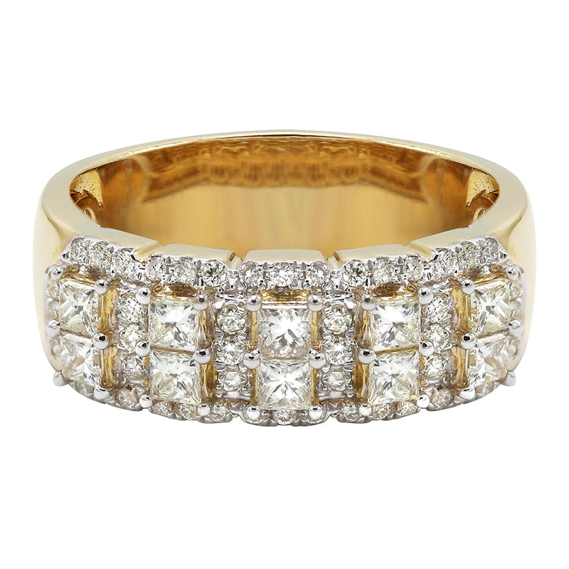 Mens Diamond Ring | 1.42 Carats | 8.66 Grams