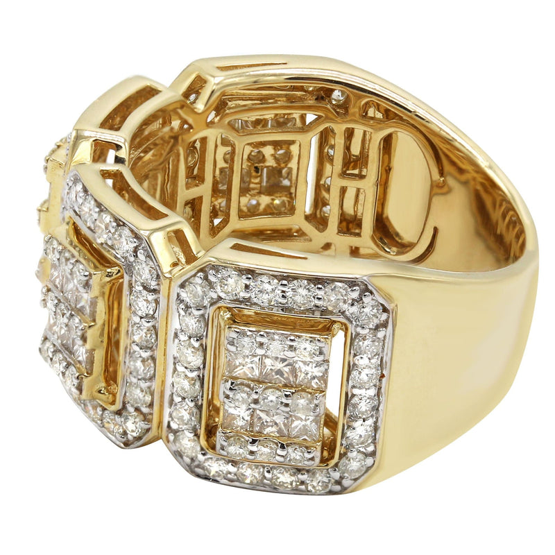Mens Diamond Ring | 2.07 Carats | 11.23 Grams