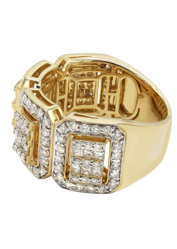 Mens Diamond Ring | 2.07 Carats | 11.23 Grams