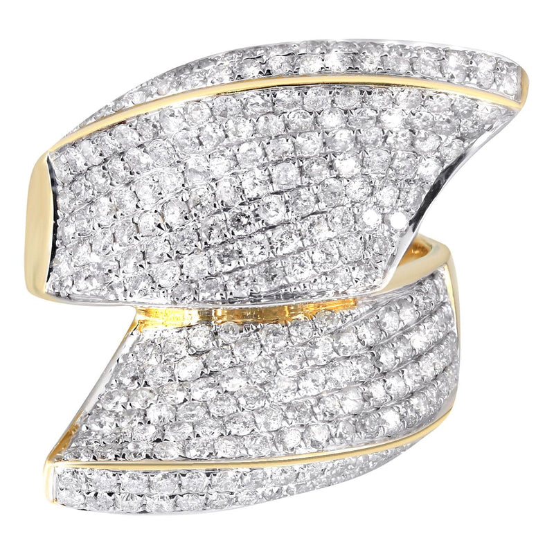 14K Ladies Diamond Cocktail Ring | 2.30 Carats | 8.25 Grams