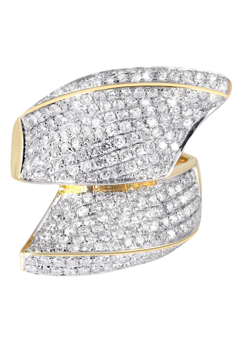 14K Ladies Diamond Cocktail Ring | 2.30 Carats | 8.25 Grams