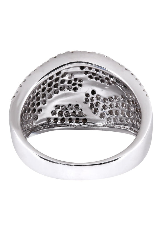 14K Ladies Black Diamond Cocktail Ring | 1.38 Carats | 7.68 Grams