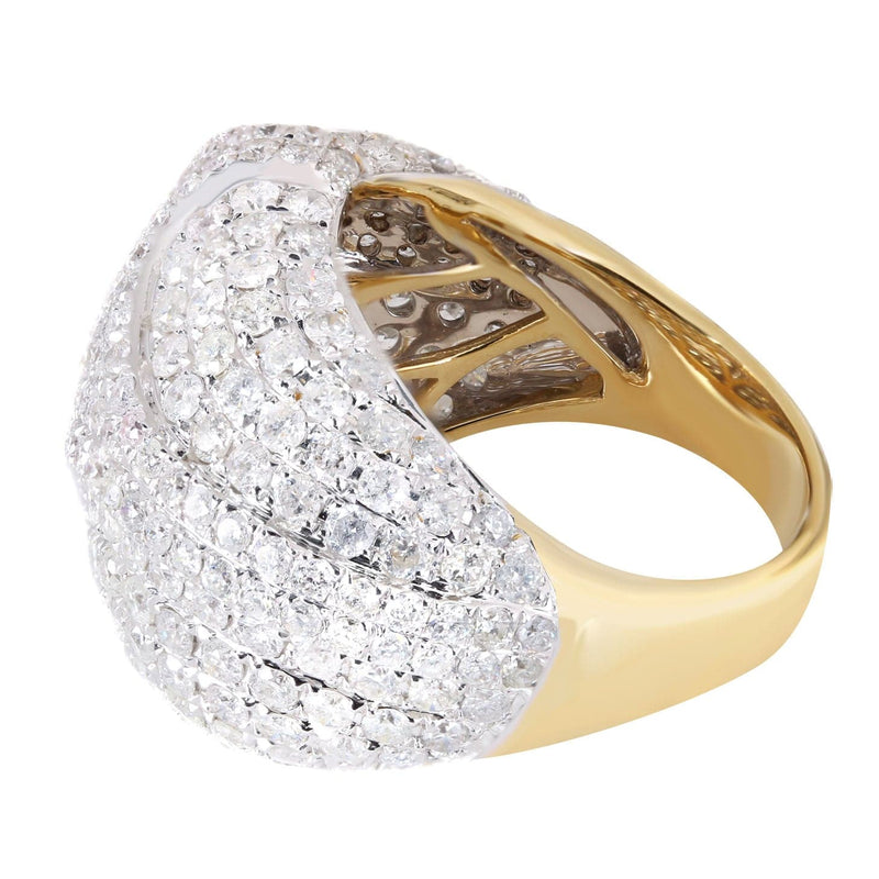 14K Ladies Diamond Cocktail Ring | 4.66 Carats | 11.81 Grams