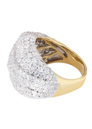 14K Ladies Diamond Cocktail Ring | 4.66 Carats | 11.81 Grams