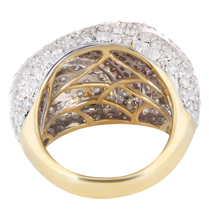 14K Ladies Diamond Cocktail Ring | 4.66 Carats | 11.81 Grams