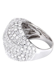 14K Ladies Diamond Cocktail Ring | 4.63 Carats | 11.49 Grams