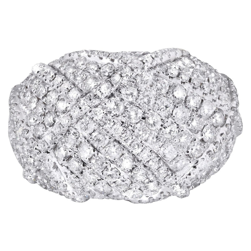 14K Ladies Diamond Cocktail Ring | 3.04 Carats | 10.29 Grams