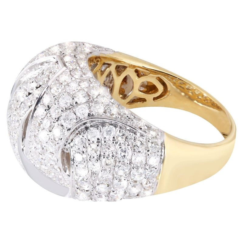 14K Ladies Diamond Cocktail Ring | 3.36 Carats | 8.02 Grams