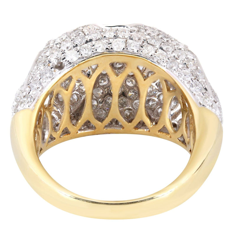 14K Ladies Diamond Cocktail Ring | 3.36 Carats | 8.02 Grams