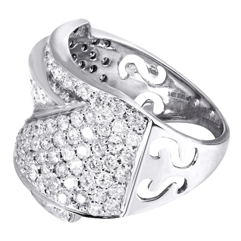 14K Ladies Diamond Cocktail Ring | 2.39 Carats | 8.37 Grams