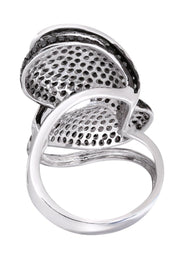14K Ladies Black Diamond Cocktail Ring | 3.90 Carats | 10.37 Grams