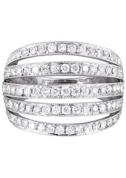 14K Ladies Diamond Cocktail Ring | 2.07 Carats | 8.91 Grams