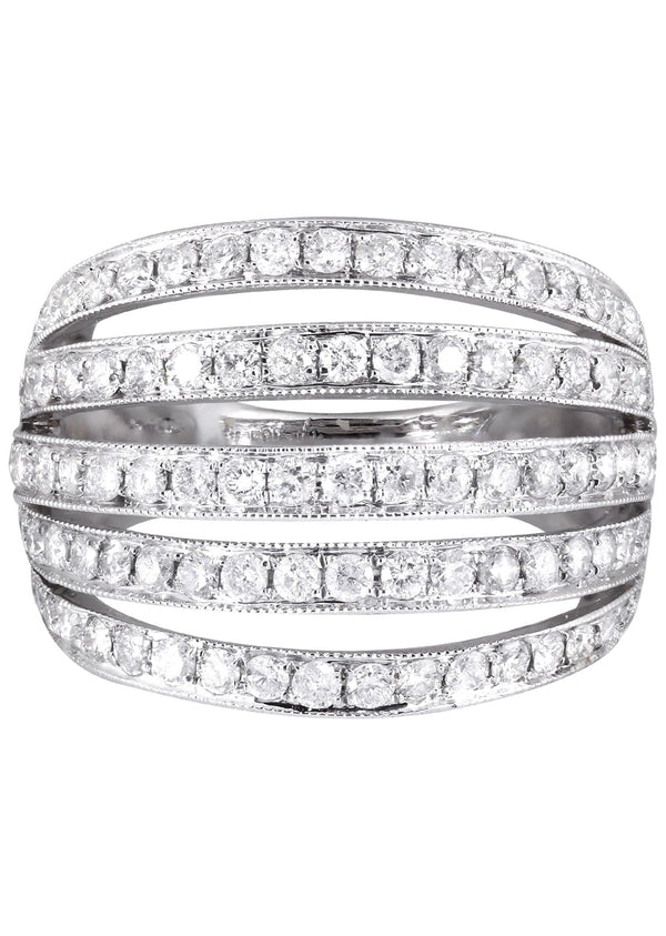 14K Ladies Diamond Cocktail Ring | 2.07 Carats | 8.91 Grams