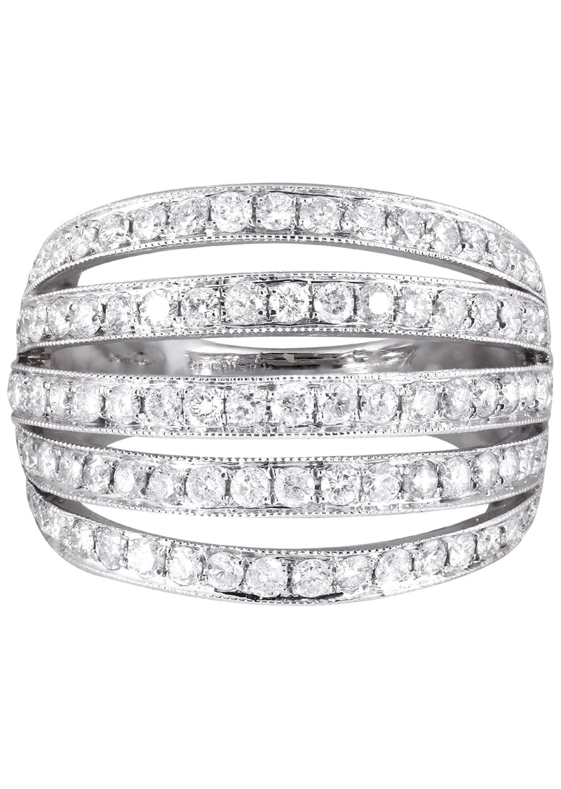 14K Ladies Diamond Cocktail Ring | 2.07 Carats | 8.91 Grams