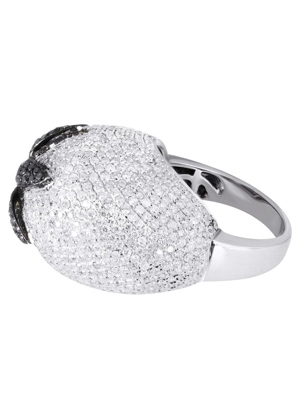 14K Ladies Black Diamond Cocktail Ring | 5.84 Carats | 14.59 Grams