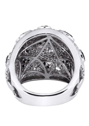 14K Ladies Black Diamond Cocktail Ring | 2.59 Carats | 12.29 Grams