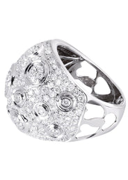 14K Ladies Diamond Cocktail Ring | 2.48 Carats | 12.49 Grams